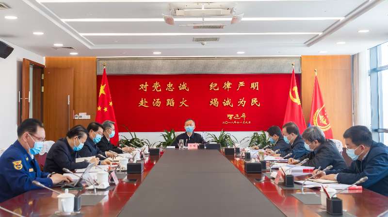 人妖屄屁股啪啪啪在线黄明在应急管理部党委会上强调 着力加强党委班子自...